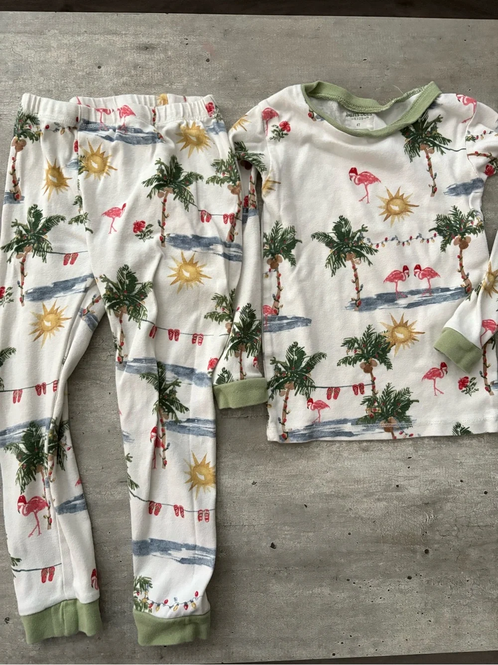 4T Holiday Pajama Bundle Honest Baby & Burt’s Bees Baby Organic Cotton Christmas
